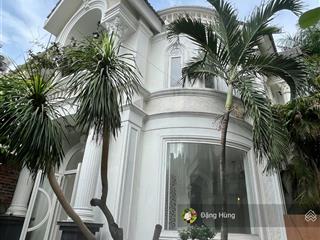 Biệt thự trần não, p.an khánh, quận 2 (450m2)  view sông  1 trệt 2 lầu. giá 65tr/th