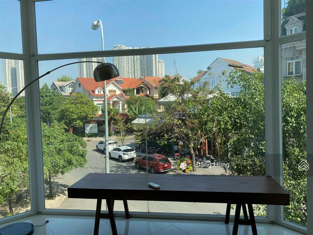 Góc 2 mặt tiền! nhà mới hầm 1 trệt 4 lầu (5x20m) phường an phú, q2. giá thuê 70tr/th