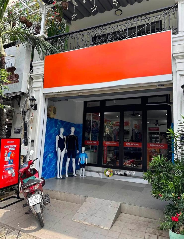 Cho thuê mb quốc hương 5x13m, trệt trống suốt, vị trí sầm uất thảo điền. giá 25tr/th