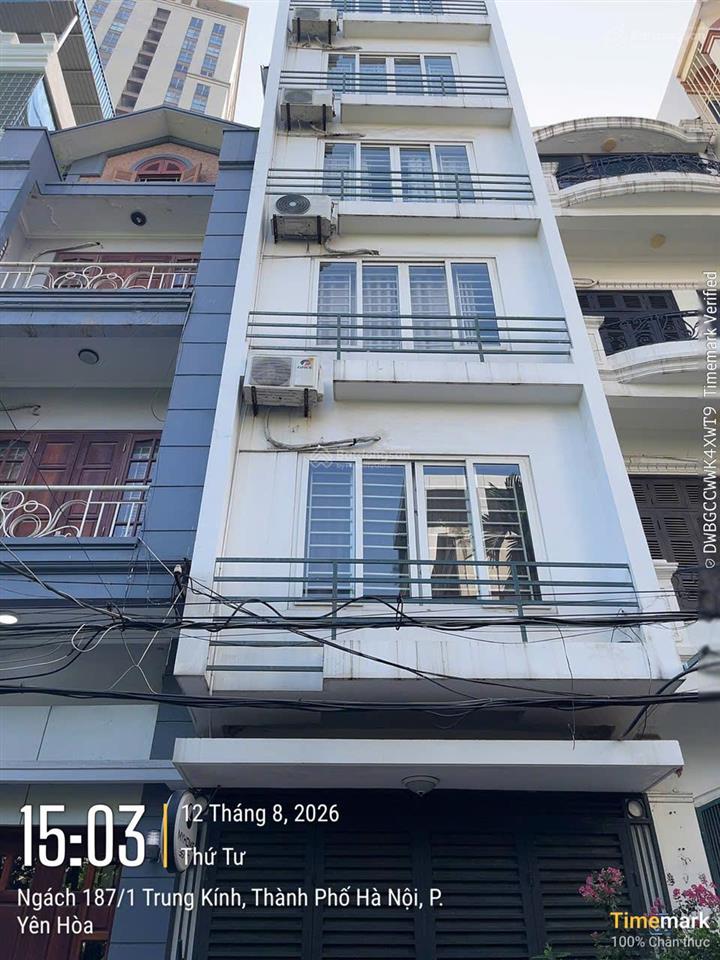 Chính chủ cho thuê nhà ngõ 187 trung kính, yên hòa, cầu giấy, hà nội, 50m2, 4 tầng ngõ ô tô đỗ cửa