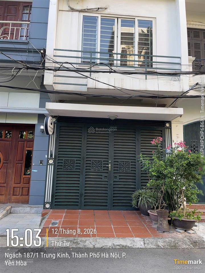 Chính chủ cho thuê nhà ngõ 187 trung kính, yên hòa, cầu giấy, hà nội, 50m2, 4 tầng ngõ ô tô đỗ cửa