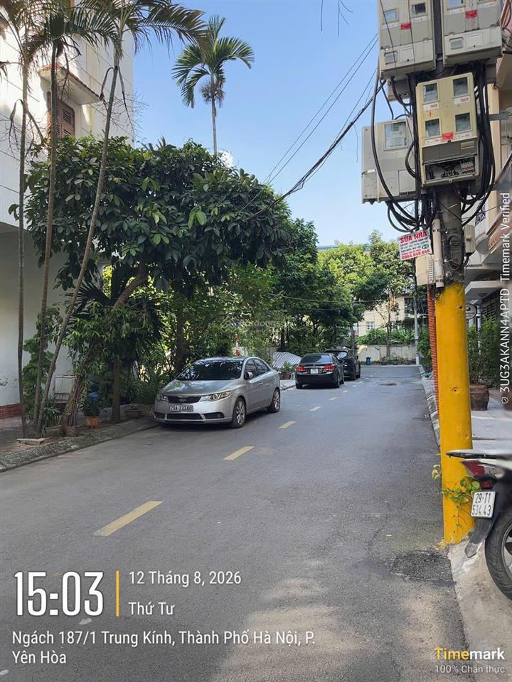 Chính chủ cho thuê nhà ngõ 187 trung kính, yên hòa, cầu giấy, hà nội, 50m2, 4 tầng ngõ ô tô đỗ cửa