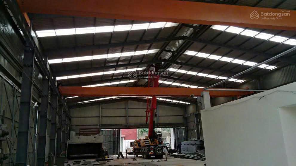 Cho thuê kho xưởng xã hát môn  phúc thọ  hà nội 1400m2, có pccc khung thép zamil đường cont