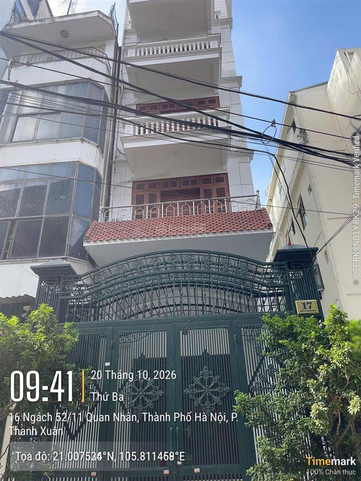 Cho thuê nhà phân lô đường hoàng ngân, phường trung hòa, cầu giấy, 100m2, 5 tầng làm vp, trung tâm