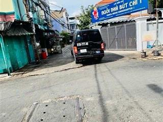 83m2, ngang xịn 4.4m, hẻm xe hơi thông, ngay hậu giang, quận 6