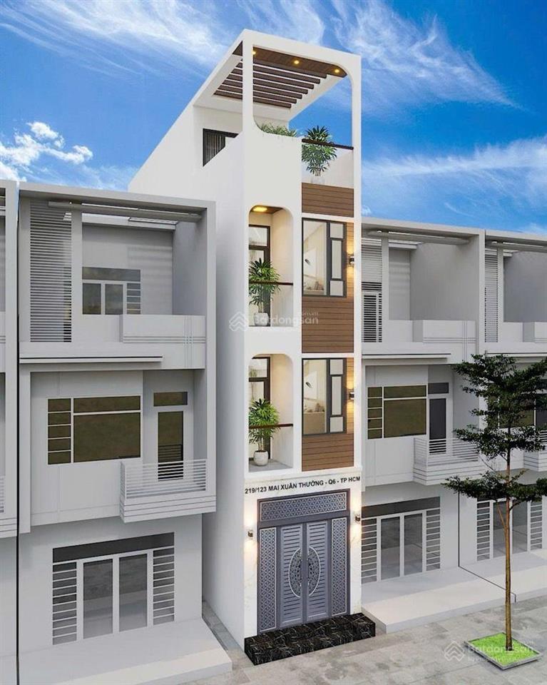 Siêu phẩm sắp hoàn thiện, 42m2, 4 tầng, hẻm xe hơi, mai xuân thưởng, quận 6