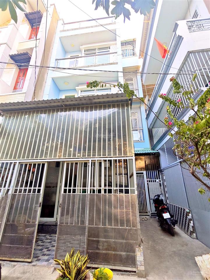 Hẻm 10m hậu giang, gần cầu hậu giang, quận 6  nhà 4 tầng, 53m2, chỉ hơn 8 tỷ