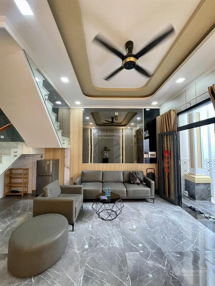 104m2, nhà đẹp, hẻm thông, gần vòng xoay phú lâm, quận 6