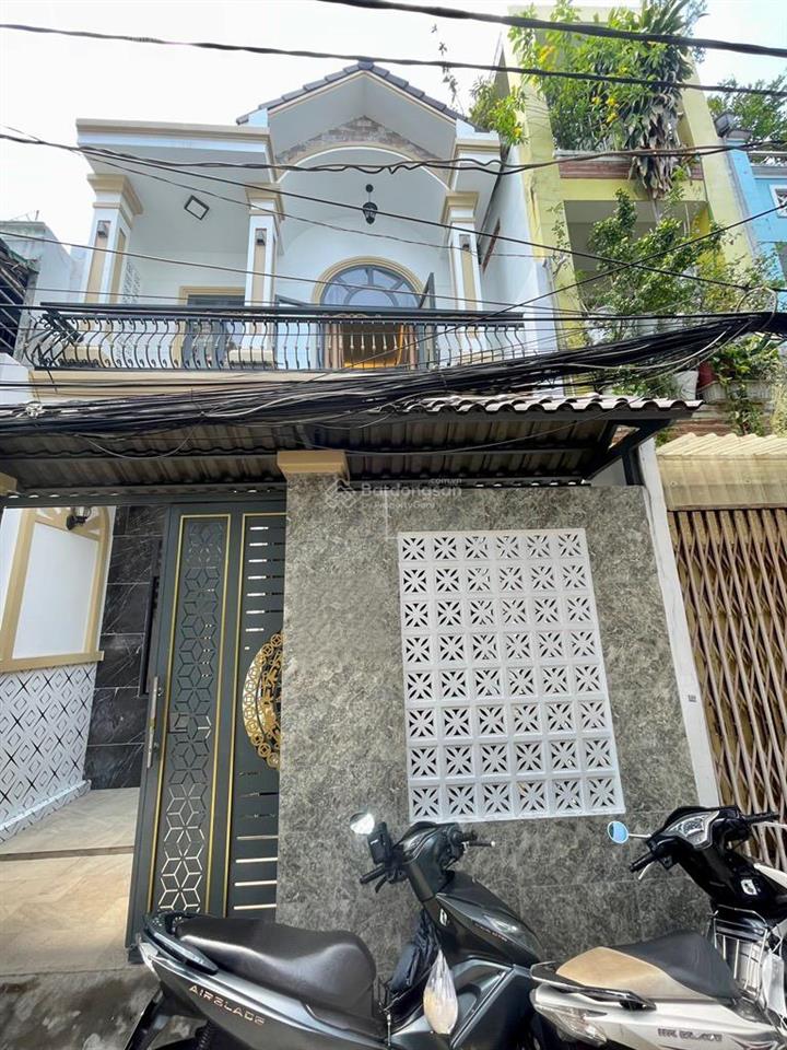 104m2, nhà đẹp, hẻm thông, gần vòng xoay phú lâm, quận 6