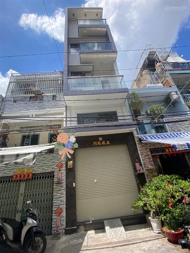 Nhà 5 tầng, hẻm 8m bình tiên, quận 6  chỉ hơn 7 tỷ