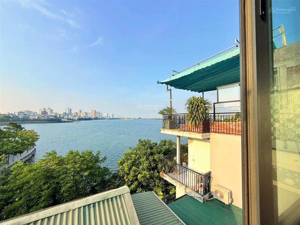 Bán nhà trích sài tây hồ ô tô qua nhà diện tích 40m2 5 tầng 1tum view hồ tây lộng gió.13,5 tỷ