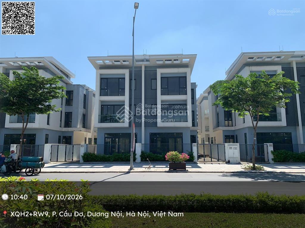 Cần cho thuê biệt thự dương nội nhà hoàn thiện, diện tích 225m2, giáp aeon mall hà đông