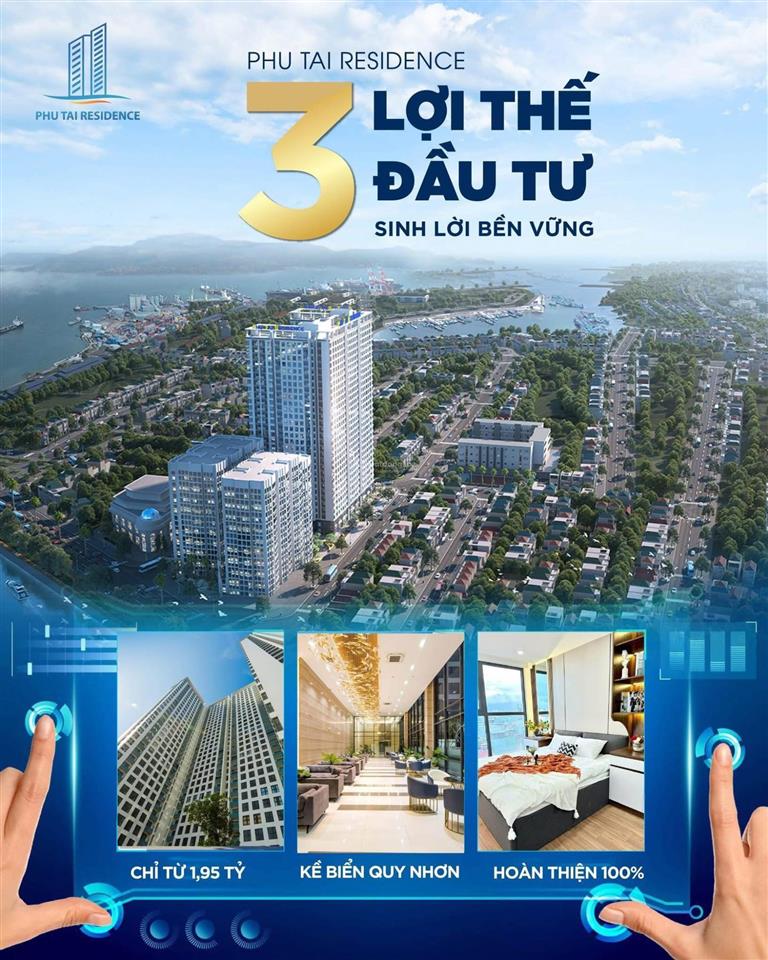 Cập nhật mới nhất giỏ hàng cao cấp phú tài central  cơ hội đầu tư và mua ở dài hạn cho quý kh