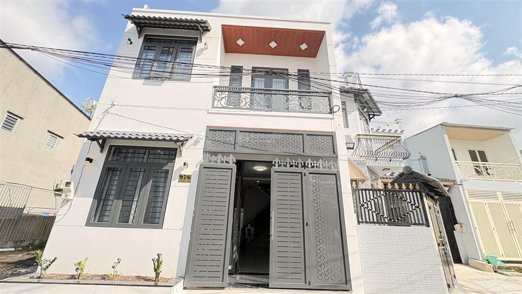 Biệt thự mini mới ngay chợ hóc môn  ngang 7m  100m2 hơn 5 tỷ