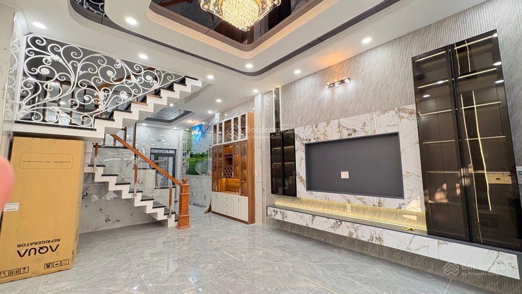 Nhà mới 4 tầng full nội thất lê văn khương, ngang 5m, 75m2, hẻm 6m xe hơi, chỉ 6 tỷ