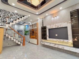 Nhà mới 4 tầng full nội thất lê văn khương, ngang 5m, 75m2, hẻm 6m xe hơi, chỉ 6 tỷ