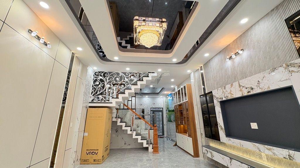 Nhà mới 4 tầng full nội thất lê văn khương, ngang 5m, 75m2, hẻm 6m xe hơi, chỉ 6 tỷ