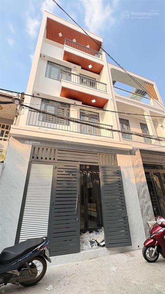 Nhà mới 4 tầng full nội thất lê văn khương, ngang 5m, 75m2, hẻm 6m xe hơi, chỉ 6 tỷ