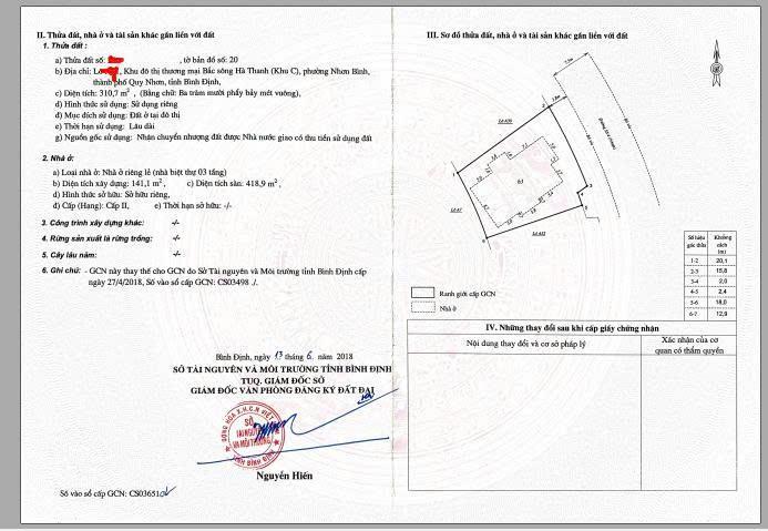 (chính chủ) biệt thự tân cổ điển  đại phú gia quy nhơn