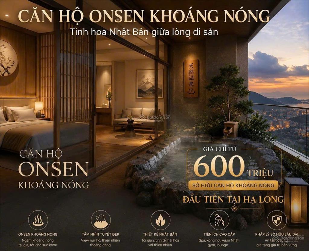 Căn ngoại giao mặt biển sun festo town hạ long, ck 22,5%, tặng gói nội thất chuẩn nhật bản