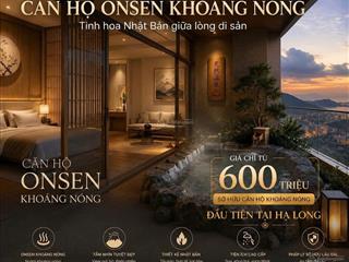 Căn ngoại giao mặt biển sun festo town hạ long, ck 22,5%, tặng gói nội thất chuẩn nhật bản