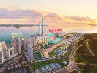 Căn vip view vịnh sun festo town hạ long. chiết khấu ~22,5% tặng full nội thất đồ rời