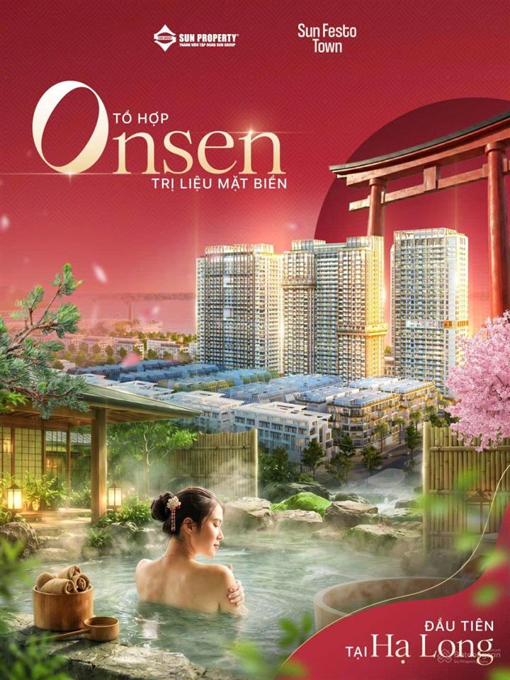 Sun festo town hạ long căn hộ khoáng nóng vịnh di sản chiết khấu 22,5% tặng full nội thất