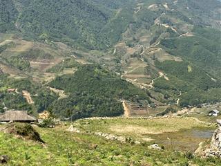 3.618 m2 view trực diện thung lũng mường hoa  sẵn 400m2 thổ cư