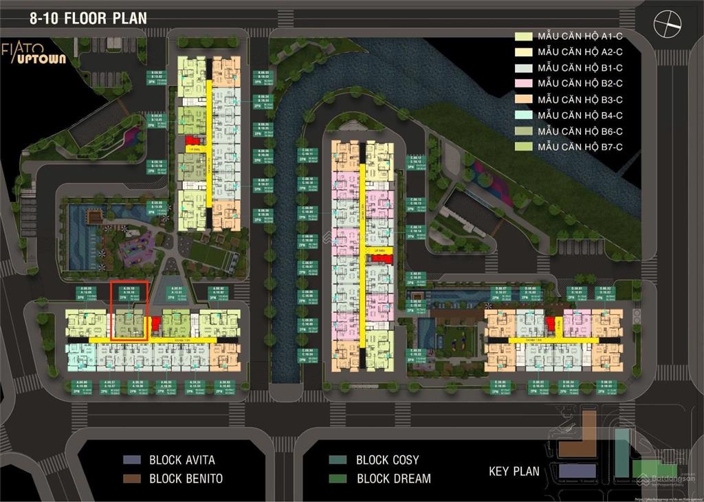 Bán căn 2pn tháp a tầng 8 view hồ bơi, nhận nhà quý 3/2026