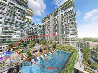 Bán căn 2pn tháp a tầng 8 view hồ bơi, nhận nhà quý 3/2026