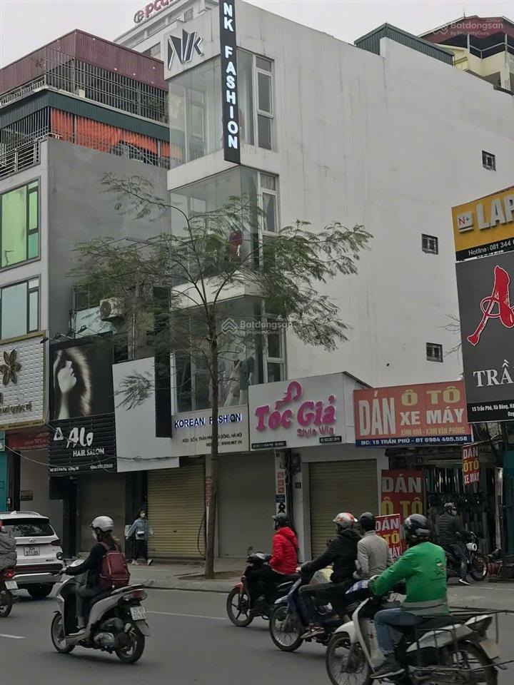Bán nhà mặt phố tại trần phú, hà đông, giá tốt, 50m2, 5 tầng, vỉa hè, kinh doanh, hàng hiếm
