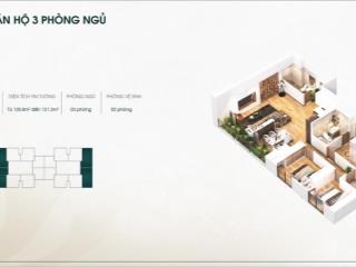 Cần tiền bán gấp căn lâu dài tầng cao thoáng mát 114.3m2 thiết kế 3pn, căn góc view thành phố