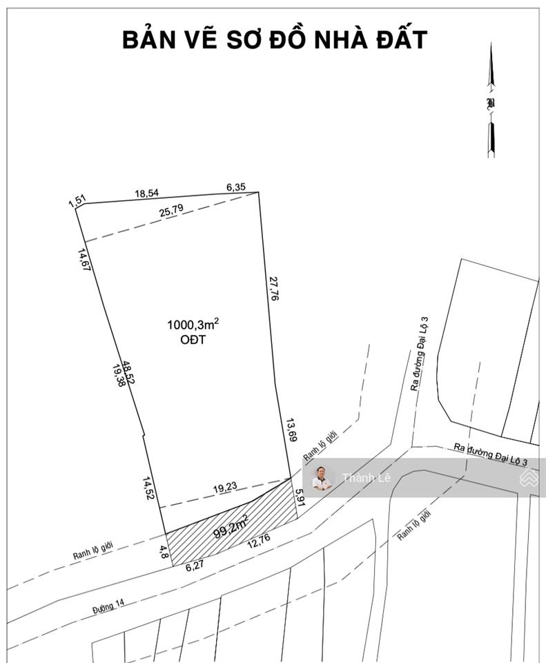 Deal hiếm  1000m2 đất ở hiện hữu tiện xây dựng biệt thự vườn, cụm chdv, kho hàng cty