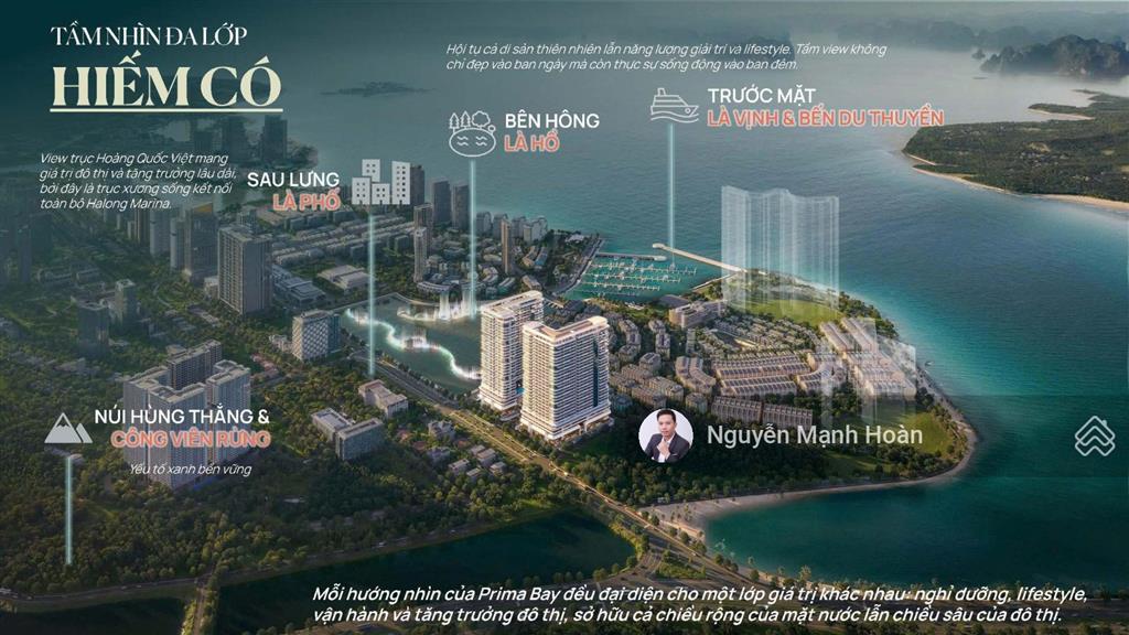 Prima bay mặt biển hạ long ck~20%, 1,4 tỷ/căn, rẻ hơn thị trường 400  500tr, sổ lâu dài