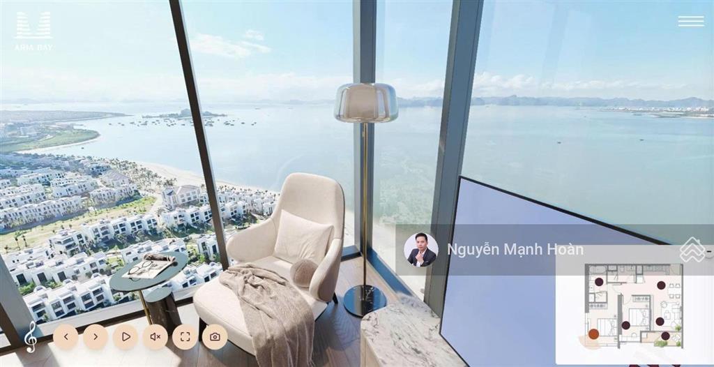 Aria bay mặt biển hạ long  căn đặc biệt giảm 500tr, ck 18%, sổ lâu dài