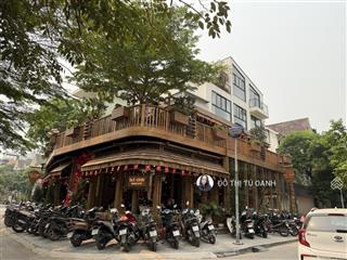 Bàn nhà mặt phố nguyễn khuyến văn quán hà đông ô góc 280m sẵn dòng tiền 800 tr/năm