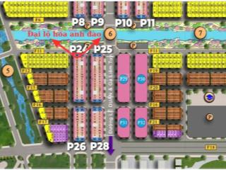 Duy nhất căn 2pn tòa p24 / tầng trung /căn 05 thông thủy 57,9m2, view đại lộ hoa giá full 2,59 (tỷ)