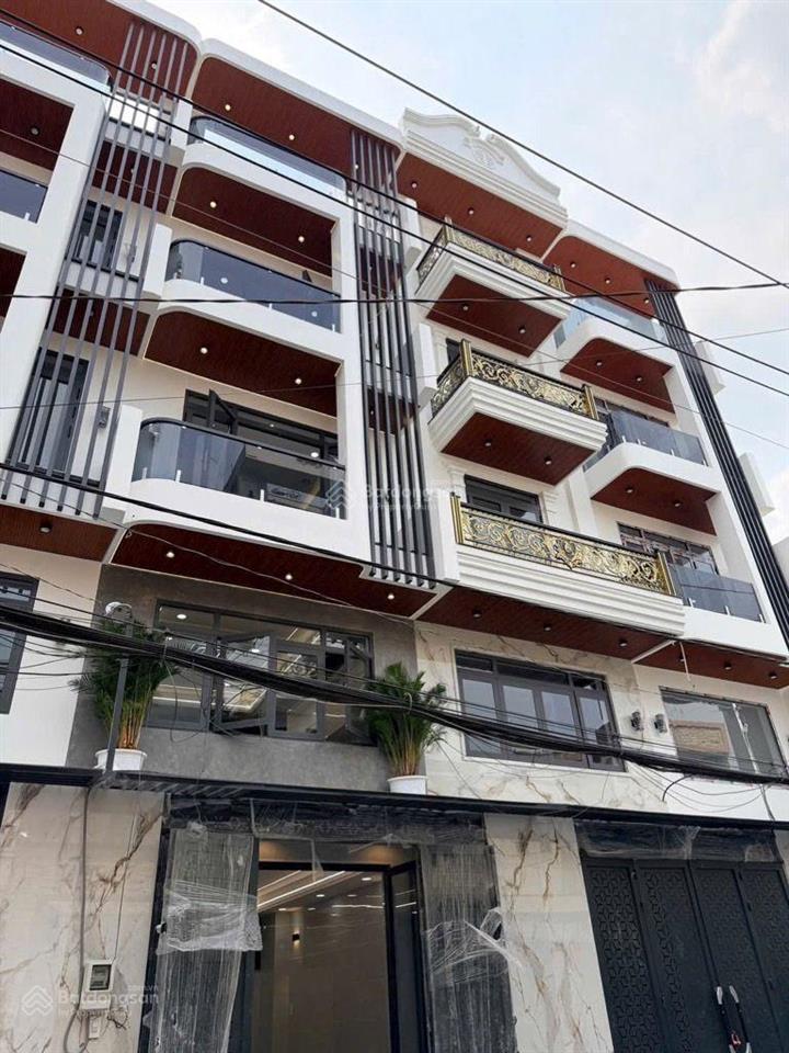 Bán nhà gò xoài hẻm1/ thông lê văn quới xây 5 tầng dt 4.2x17 . 4pn 5tolet sổ vuôn vức không lộ g