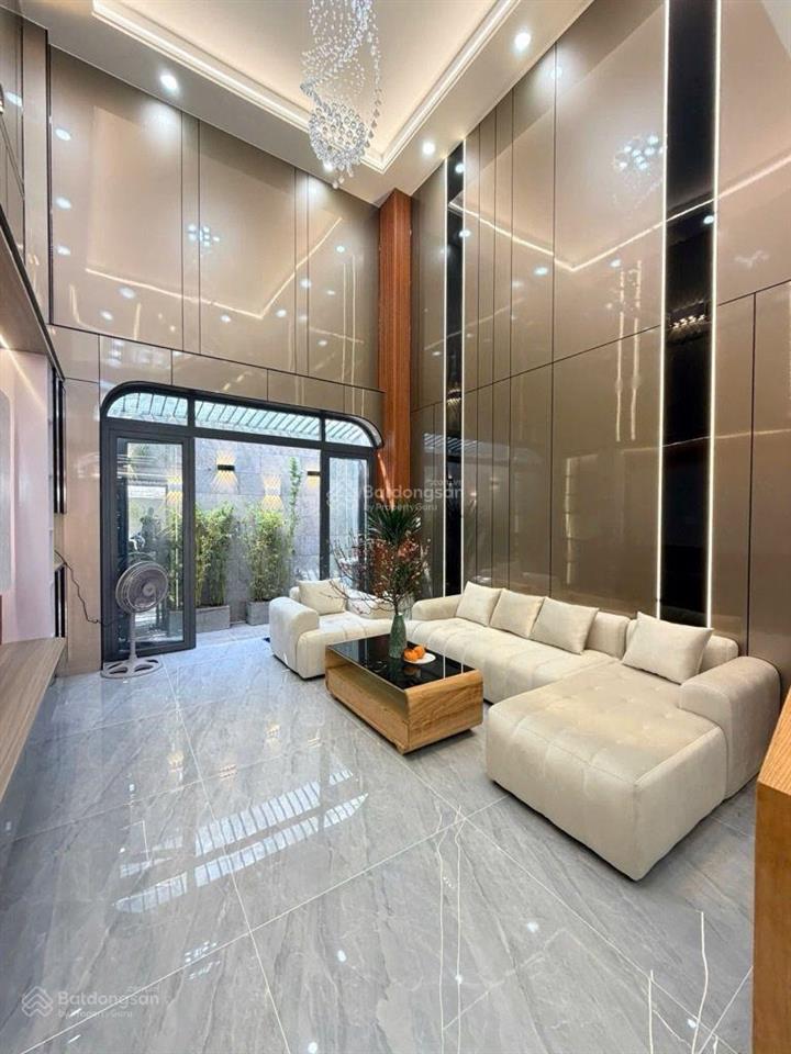 Bán nhà gò xoài hẻm1/ thông lê văn quới xây 5 tầng dt 4.2x17 . 4pn 5tolet sổ vuôn vức không lộ g