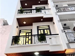 Bán nhà hương lộ 2 kế bệnh viện bình tân hẻm 8m xây 4 tầng sân thượng 4x14. 4pn 3wc không lộ giới