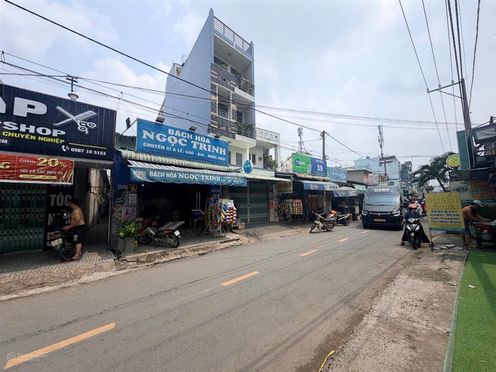 Bán nhà mt kinh doanh đường 15m có lề gò xoài bình tân 3 tầng 5x19m sổ vuông vức 5pn gần tân phú