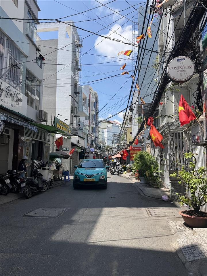 Xe hơi ngũ trong nhà(75m2)âu dương lâncách mặt tiền chĩ 20m4m5 x 17m5nhà 2 lầusổ a4nhỉnh 9tỷ