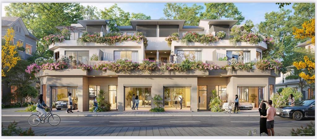 Shophouse đại lộ công viên | mặt tiền 7,2x20. giá 15,9 tỷ 3 tầng 4pn 2 view công viên hồ thiên nga