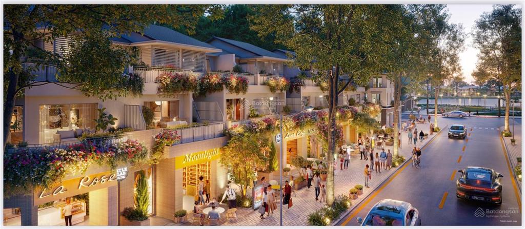 Shophouse đại lộ công viên | mặt tiền 7,2x20. giá 15,9 tỷ 3 tầng 4pn 2 view công viên hồ thiên nga