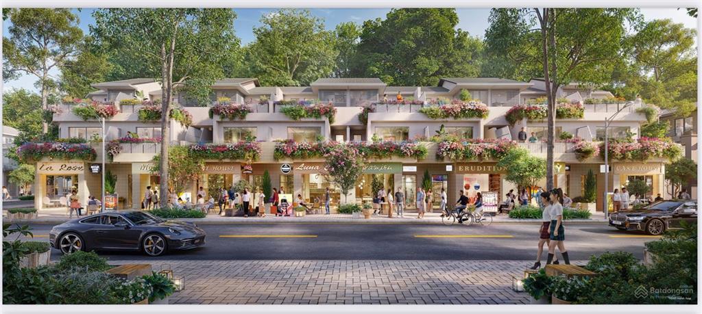 Shophouse đại lộ công viên | mặt tiền 7,2x20. giá 15,9 tỷ 3 tầng 4pn 2 view công viên hồ thiên nga