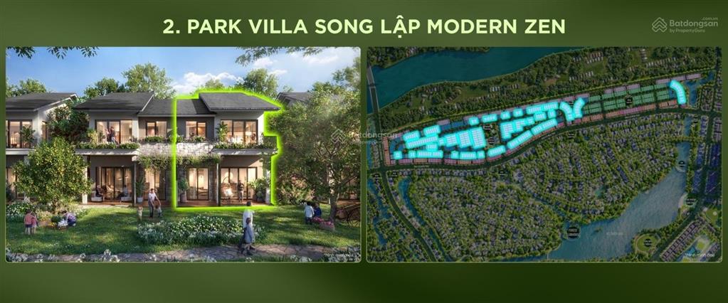 Độc quyền villa song lập 189m2 mùa thu  eco retreat. giá dk 9,6 tỷ gốc hàng tự do thanh toán