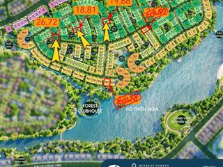 Căn sl đặc biệt có tầng hầm ngay góc đẹp nhất dự án, dt 266,9m2 giá 24,6 tỷ