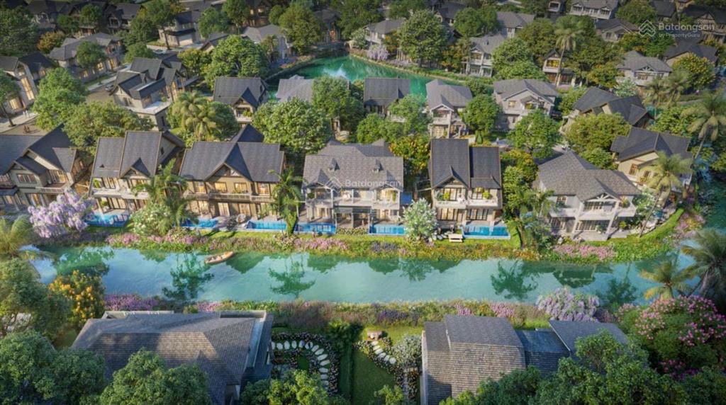 Villa đảo đơn lậpview vườn thư giãn. căn mặt sông view thoáng dt 418m2 18x20 giá 41,2 tỷ tt tự do