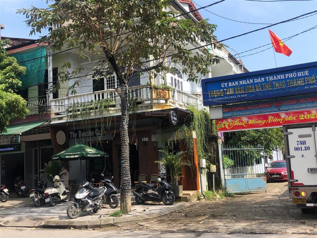 Bán nhà 2 tầng 2 mặt tiền kinh doanh nguyễn trãi đối diện chợ tây lộc  tp huế  giá chỉ 16.2 tỷ