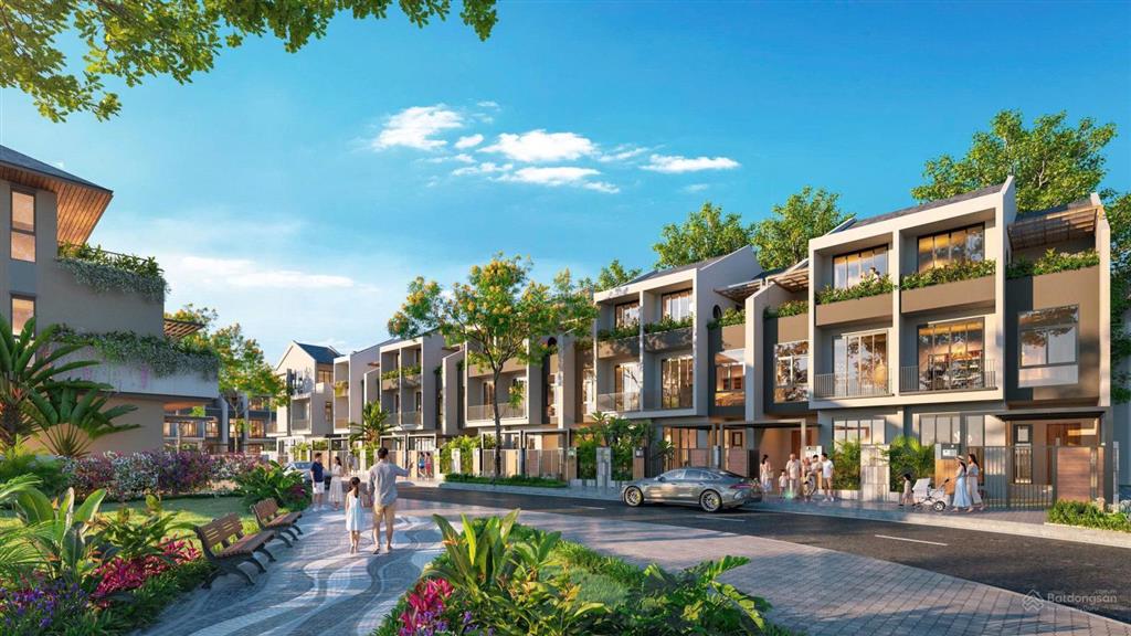 Chỉ từ 3,x tỷ sở hữu nhà phố 3 tầng tại emerald bao vinh  tp huế kđt xanh cạnh thành nội